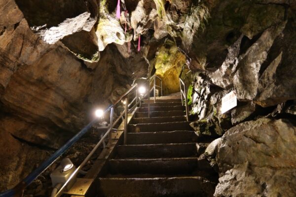 日原鍾乳洞内部光景