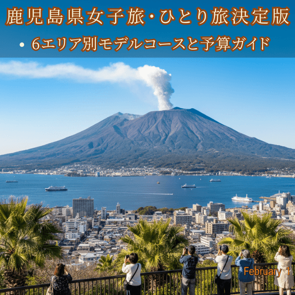 【鹿児島観光】砂風呂&知林ヶ島！1泊2日ひとり旅モデルコース 予算・地図