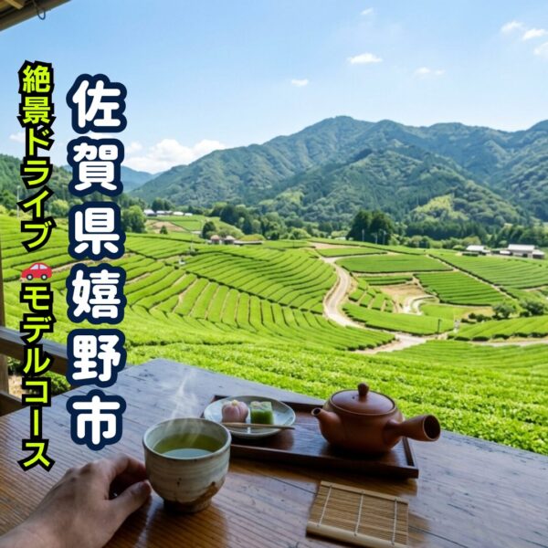 嬉野茶畑風景のアイキャッチ画像