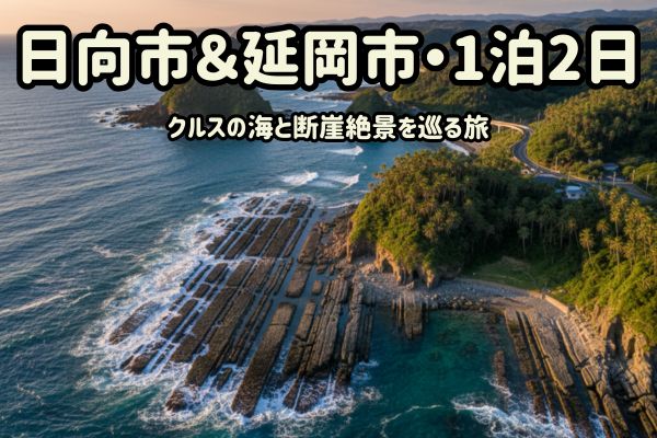 日向市＆延岡市1泊2日モデルコース：クルスの海と断崖絶景を巡る旅
