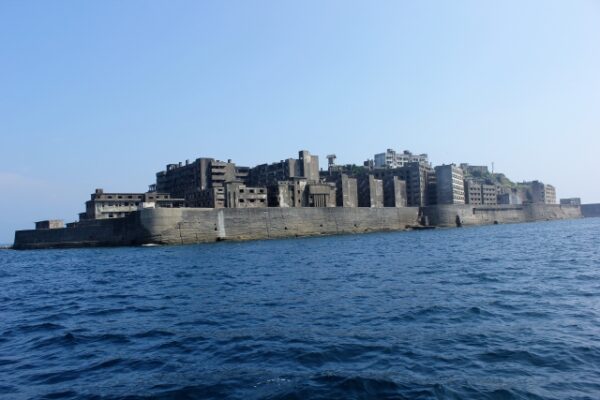 軍艦島の風景