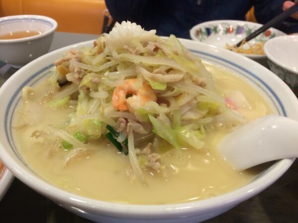 長崎名物の長崎ちゃんぽん